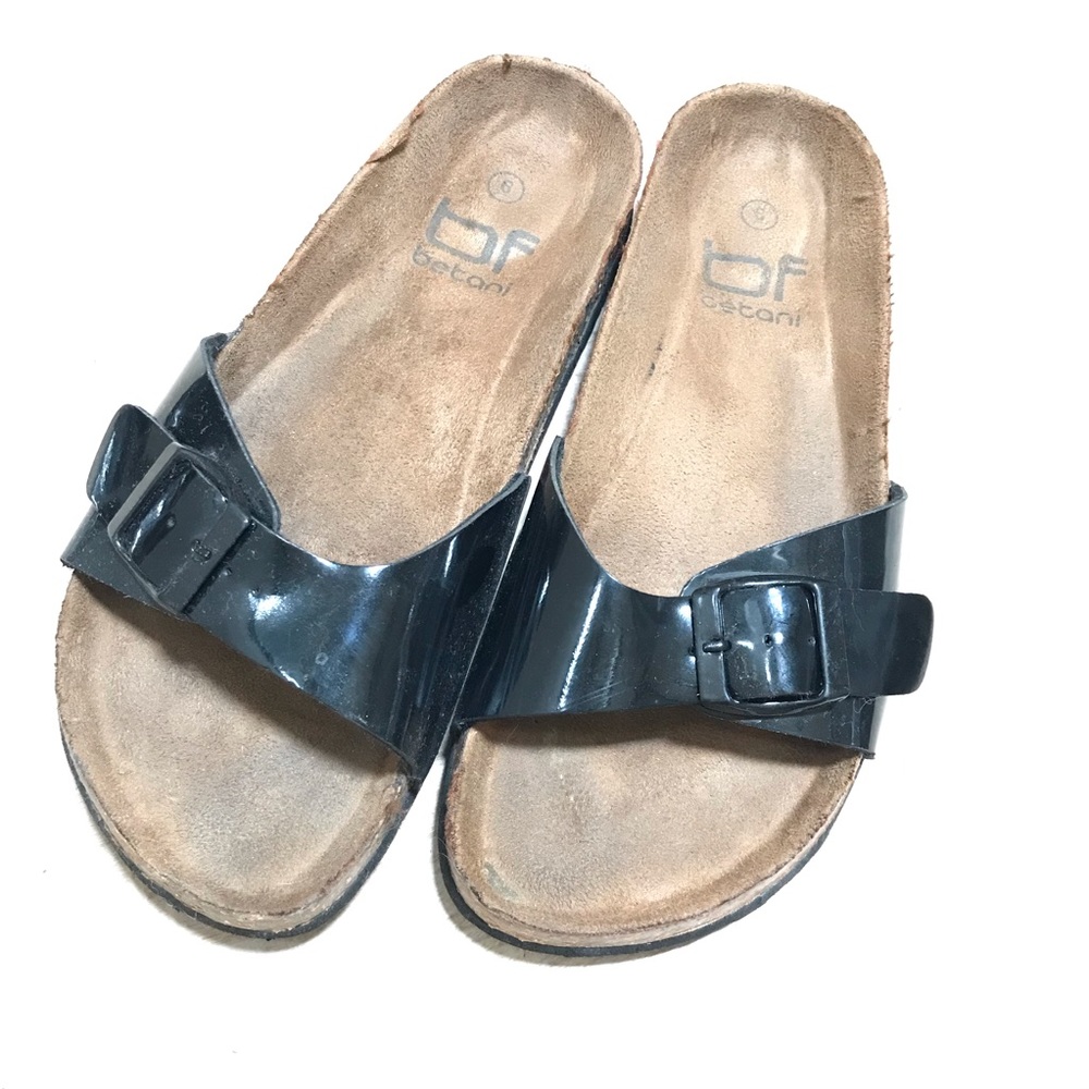 Betani Black Sandals Slippers
